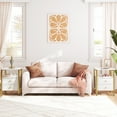 thumbnail image 4 of HOOBRO Nightstand with Outlets and USB Ports Coffee Table with Drawers Sofa Table Living Room Bedroom White and Gold DW43UBZ01, 4 of 10
