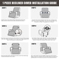 thumbnail image 6 of 100% Waterproof Recliner Cover - Recliner Cover with Non-Slip Granule, Recliner Chair Covers with Elastic Band, Recliner Chair Covers for Reclining Chair, 6 of 10