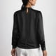 thumbnail image 5 of Sudadera corta,Blusa de manga larga para mujer, camisa informal de poliéster, blusa lisa con botones para uso diario, sopatenor, 5 of 9