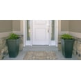 thumbnail image 2 of Linon Outdoor Washable Area Rug Collection, Navy and Sand, 2' x 3', 2 of 7