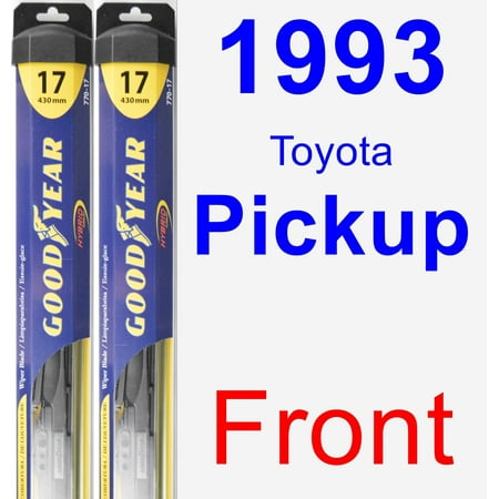 1993 Toyota Pickup Wiper Blade Set/Kit (Front) (2 Blades) - (Best Shocks For 1993 Toyota Pickup)