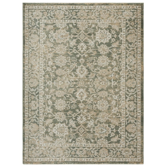 SAFAVIEH Hazel Lynette Oriental Area Rug, Green/Beige, 8' x 10'