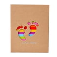 thumbnail image 1 of Cheers 100 Pages Soft Colorful Animal Family Baby Photo Storage Holder Album Decor, 1 of 7