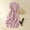 zs-Pink, variant on Fartey Boho Dresses for Women Midi Fashion Floral Print 3/4 Sleeve Casual Dress Summer Breathable Flowy Cotton Linen Beach Sundress Loose Comfy Lapel Drawstring Waist Dress