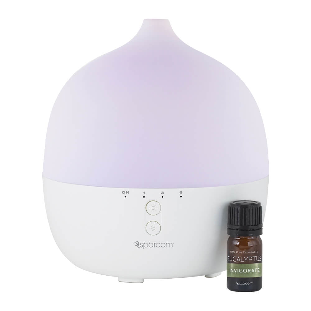 Ultrasonic Bluetooth Essential Oil Diffuser (400mL) 7 Color LED 