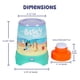 thumbnail image 5 of Máquina de burbujas para niños pequeños BLUEY Cyclone sin derrames con solución, 5 of 6
