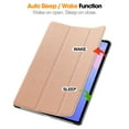 thumbnail image 2 of ELEHOLD Case for Samsung Galaxy Tab S10 FE+, PU Leather Folio Case with Kickstand & Auto Sleep/Wake, Slim Lightweight Protective Cover,Rosegold, 2 of 7