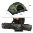 thumbnail image 2 of Tiendas Casa Campaña Camuflaje Verde 2-4 Personas, 2 of 5