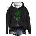 thumbnail image 2 of Qiopertar Liquidation Livraison Gratuite Mode Chandail en Molleton à Manches Longues Col Rond Imprimé pour Femmes Offres de la Semaine Moins de 5$, 2 of 4