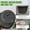 Gold, variant on 6 Pack 8 inch Plant Pots, Retro Pattern Planters with Drainage Holes and Saucer, Sturdy Plastic Garden Flower Pots for Indoor & Outdoor Plants Copper,8 Inches-6 packs