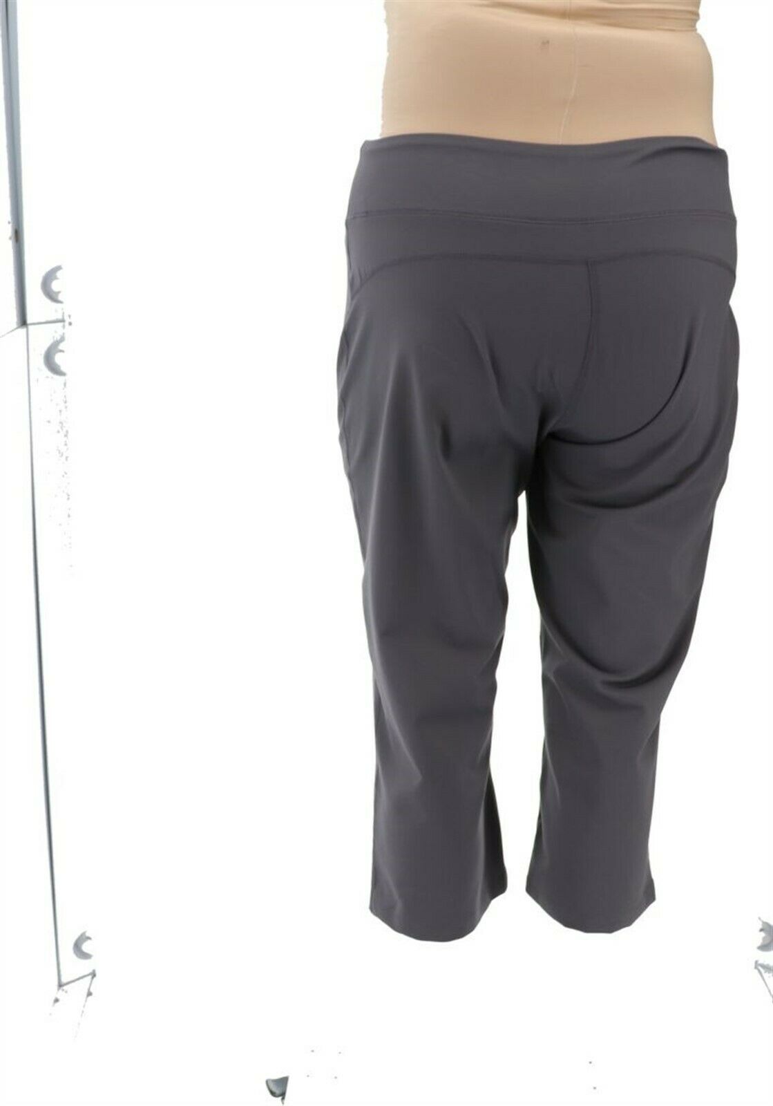 Active Capri Yoga Pants Onxy Gray 