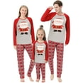 thumbnail image 1 of Christmas Family Matching Pajamas Set Sleepwear Pajama PJS Sets Homewear Sleepwear Outfits, 1 of 7