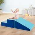 thumbnail image 5 of OLAKIDS Climbing Toys for Toddlers, Indoor Baby Foam Climbing Blocks Soft Play Set with PU Leather, Kids Climb and Crawl Playset Sliding Activity Structure Gym Playground Climber, 5 of 9