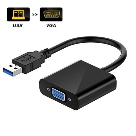 USB 3.0 to VGA Adapter USB to VGA Video Graphic Card Display External Cable Adapter for PC Laptop Walmart Canada