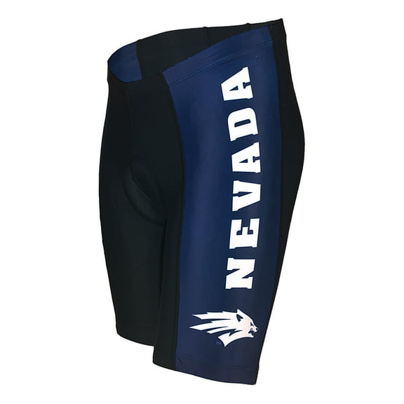 Adrenaline Promotions University of Nevada Wolf Pack Cycling Shorts (University of Nevada Wolf Pack - M)