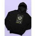 thumbnail image 3 of Earth Sphere Techno Style Hoodie Women -Image by Shutterstock, Female XX-Large, 3 of 4