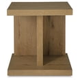thumbnail image 3 of Signature Design by Ashley Brinstead Modern Chairside End Table with USB Charging Ports, Light Brown, 3 of 8