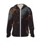 thumbnail image 1 of Fotbe Cool Skull Western Cowboy Chaqueta con Protección Solar UPF 50+ para Hombre y Mujer, Camisa con Capucha y Bolsillos-Medium, 1 of 7