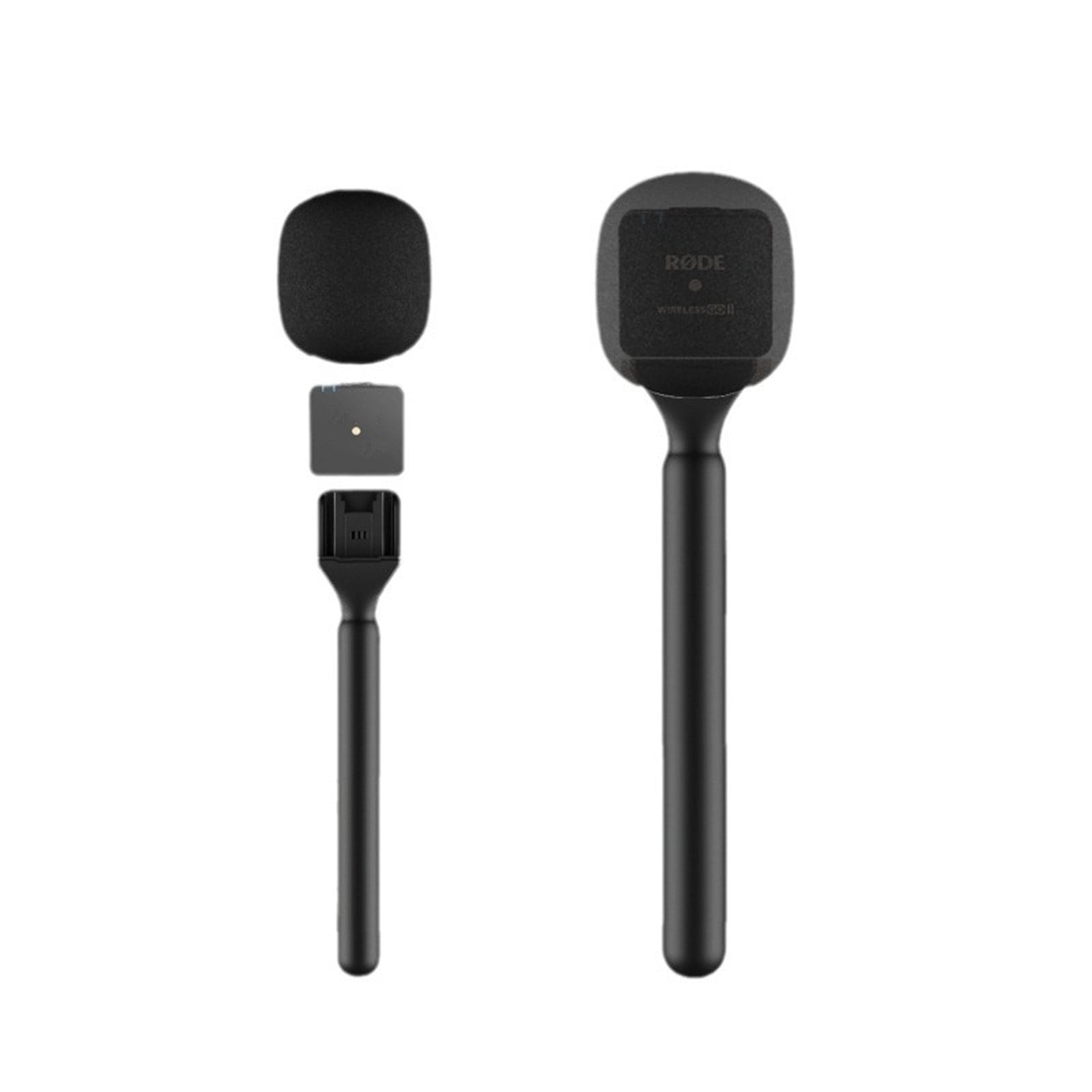Professional Handheld Microphone Mount Standard Mic Stands for Interviews, Vlogging, and Reporting