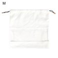 thumbnail image 2 of Neinkie Jumbo Non-Woven Fabric Dustproof Drawstring Dust Covers Large Cloth Storage Pouch String Bag for Handbags Purses Shoes Boots, Portable Transparent Clothes Pouch, 2 of 7
