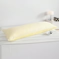 thumbnail image 5 of [Pillowcase]-Ultra Soft Microfiber Body Pillowcase, Cozy Machine Washable long Pillow Cover, Ivory, 1 Count, Pillow not included, 5 of 5
