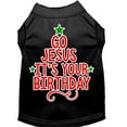 thumbnail image 1 of Go Jesus Screen Print Dog Shirt Black Sm (10), 1 of 1