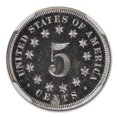 thumbnail image 3 of 1867 Shield Nickel PF-66+ Cameo NGC (No Rays), 3 of 3
