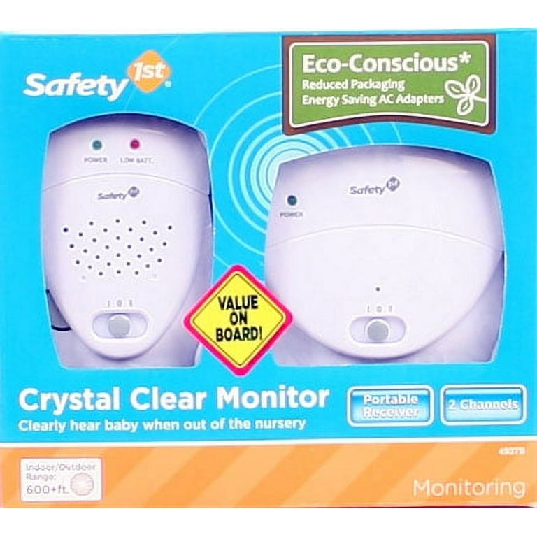 Safety first crystal 2025 clear monitor