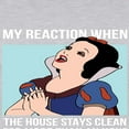 thumbnail image 3 of Disney Snow White & The Seven Dwarfs - When The House is Clean - Juniors Fitted Graphic T-Shirt, 3 of 5