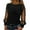 Black, variant on Doriano Women's Round Neck Long Sleeve Loose Fit T-Shirt - Effortless Casual Style for Everyday Wear, Black, XXL