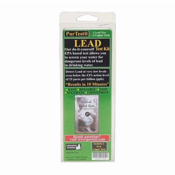 Purtest Water Test Kit,Lead and Copper 77701