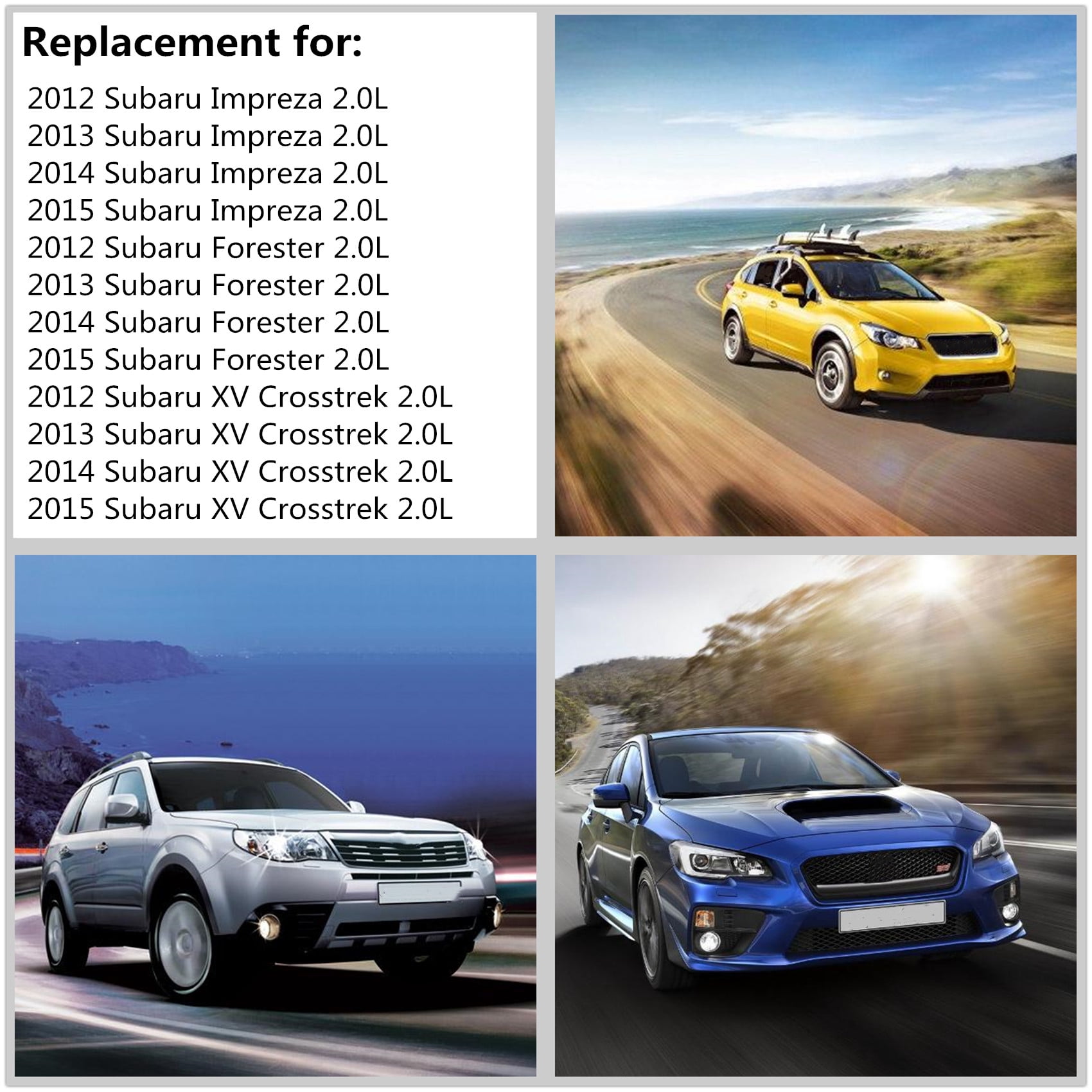 LABLT A/C AC Compressor Replacement for 2012-2015 Subaru Impreza Forester XV Crosstrek CO 29103Z