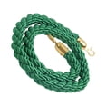 thumbnail image 2 of Matsuzay Gancho de seguridad cromado de tela Cuerda de control de multitudes elegante y práctica con cuerda de barrera de fijación segura Cadenas y protecciones para puertas de seguridad verde W05-7, 2 of 6