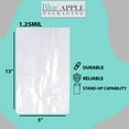 thumbnail image 3 of 1.25 Mil Expandable Gusseted Polypropylene Bags LDPE - 5"X3.5"X13" & (100 Bags), 3 of 7