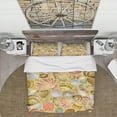 thumbnail image 3 of Designart 'Seashell and Sea Sand' Coastal Duvet Cover Set, 3 of 4