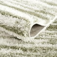 thumbnail image 6 of Hauteloom Lucus Living Room, Bedroom Area Rug - Contemporary - Plush Pile - Green, White - 8'10" x 12', 6 of 14