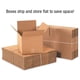 thumbnail image 5 of Aviditi MD1184SC Caja de cartón corrugado de profundidad múltiple 11 3/4"" L x 8 3/4"" W x 4 3/4"" H Kraft para envío embalaje y mudanza (paquete de 25), 5 of 5