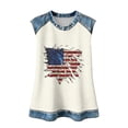 thumbnail image 4 of Lopecy-Sta Tank Tops for Women American Flag Print Sleeveless Tops Casual Patriotic Tees, 4 of 9