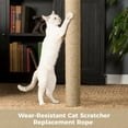 thumbnail image 4 of Cuerda de repuesto para rascador de gatos, cuerda de cáñamo natural de 32,8 pulgadas, cuerda de cáñamo DIY para manualidades, reemplazo de cuerda de reparación de árbol de gato de torre de gato, 4 of 7