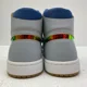 thumbnail image 3 of N I-K-E A i r-Jor-dan 1 Retro High 819176-009 Blue Kakogawa Store, 3 of 6