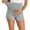 Gray, variant on Women's Maternity Shorts Over Belly Workout Running Casual Summer Pregnancy Shorts Black M