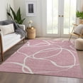 thumbnail image 3 of Dalyn Rugs Premium Machine Washable Mayfield AMF999 Pink 10' x 14' Rug, 3 of 7