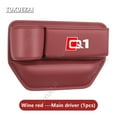 thumbnail image 1 of For Audi Q1 Car Seat Gap Filler Manager Leather Crevice Side Wallet Keys Card Phone Holder Storage Pocket, 1 of 5