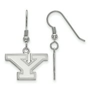 Sterling Silver Official Licensed Collegiate Youngstown State University (YSU) Small Dangle Earrings