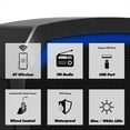 thumbnail image 2 of GoHawk ATN5 All-in-One Built-in Amplifier Waterproof 6" Full Range Bluetooth ATV RZR UTV Stereo Speakers Audio Amp System 4 Wheeler FM Radio USB, 2 of 9