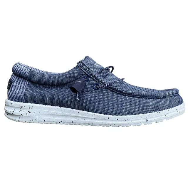 Telic Wave Chaussures à Enfiler avec Support de Voûte Plantaire Adaptatif - 9 - Bleu Port
