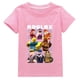 thumbnail image 1 of ROBLOX Camiseta de manga corta bidimensional para niños y niñas, ropa de moda periférica de juego, algodón fino, nuevo, 1 of 4