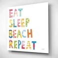 thumbnail image 2 of Epic Art 'Sea Sand Sun I' by Courtney Prahl, Acrylic Glass Wall Art, 12"x12", 2 of 8