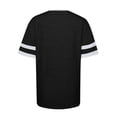 thumbnail image 3 of Womens T Shirts Summer Tops 2025 Color Block Short Sleeve Crewneck Loose Stylish Basic Tees Tshirts Shirts for Women, 3 of 6