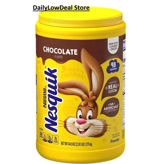 Nesquik Chocolate Powder Drink Mix - Made with Real Cocoa (44.9 oz.)
